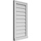 Ekena Millwork Vertical Surface Mount PVC Gable Vent w/ 2"W x 2"H , Brickmould Sill Frame, 16"W x 30"H GVPVE16X3003SN - alternate 2